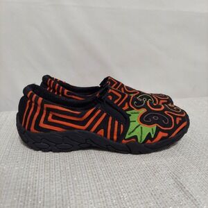 Kuna Prints Moccasin Mola Shoes Tribal Textile Womens Size 6.5